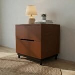 Zion Premium Bedside Table – Compact Solid Wood Composite Nightstand with Multi-Tier Storage - Image 5