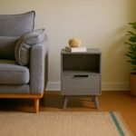 Kira Pro Bedside Table – Premium Solid Timber 2-Drawer Nightstand with Extended Top Surface - Image 4