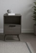 Kira Pro Bedside Table – Premium Solid Timber 2-Drawer Nightstand with Extended Top Surface - Image 5