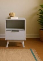 Kira Pro Bedside Table – Premium Solid Timber 2-Drawer Nightstand with Extended Top Surface - Image 6
