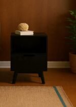Kira Pro Bedside Table – Premium Solid Timber 2-Drawer Nightstand with Extended Top Surface - Image 7