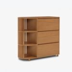 Ariv Contemporary Wooden Entryway Console Table - Image 9