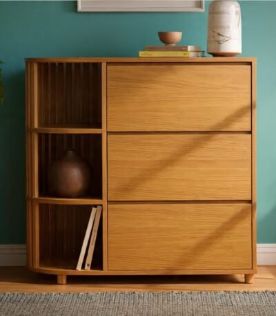 Ariv Contemporary Wooden Entryway Console Table for modern home decor by Bahoo Interior UAE