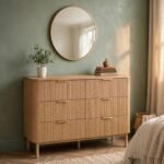 Furano Six-Drawer Wooden Bedroom Dresser
