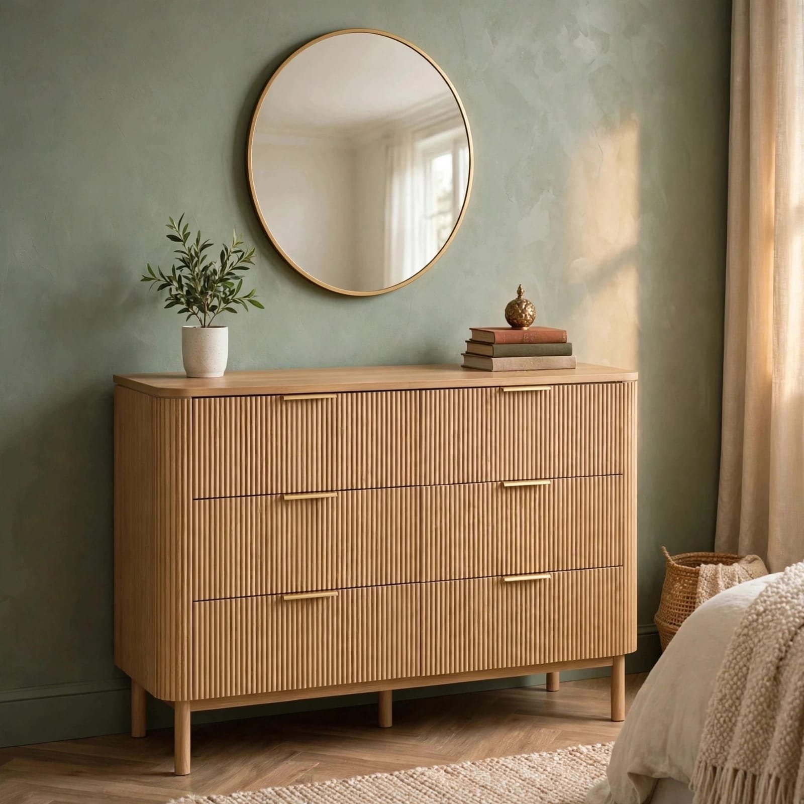 WhatsApp Image 2026-07-03 at 7.25.42 PM Furano Six-Drawer Wooden Bedroom Dresser - Image 1