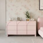 Regina 9-Drawer Nordic Arch Dresser - Image 2