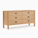 Whitman Solid Wood 6-Drawer Dresser - Image 6
