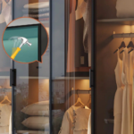 Zenith Luxe Grand Modular Glass Door Wardrobe with Boutique Storage - Image 4