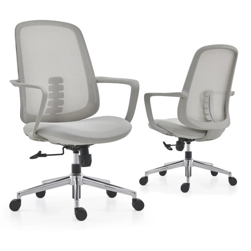 Bahoo Interior Adjustable Ergonomic Office Chair with Breathable Mesh Back for UAE Workspaces
