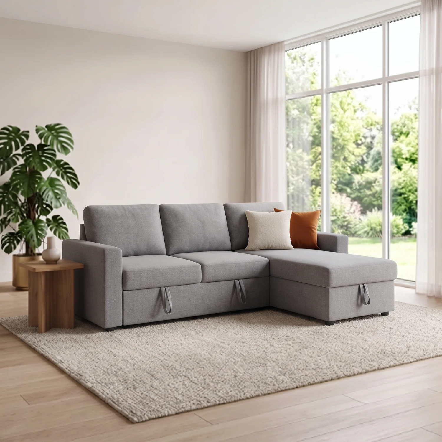bahoo (2) Bahoo Orvexa Storage L-Shape Sofa - Image 1