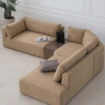 Bahoo Valen Deep-Seated Modular Sofa with Integrated Side Table - Image 5