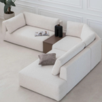 Bahoo Valen Deep-Seated Modular Sofa with Integrated Side Table