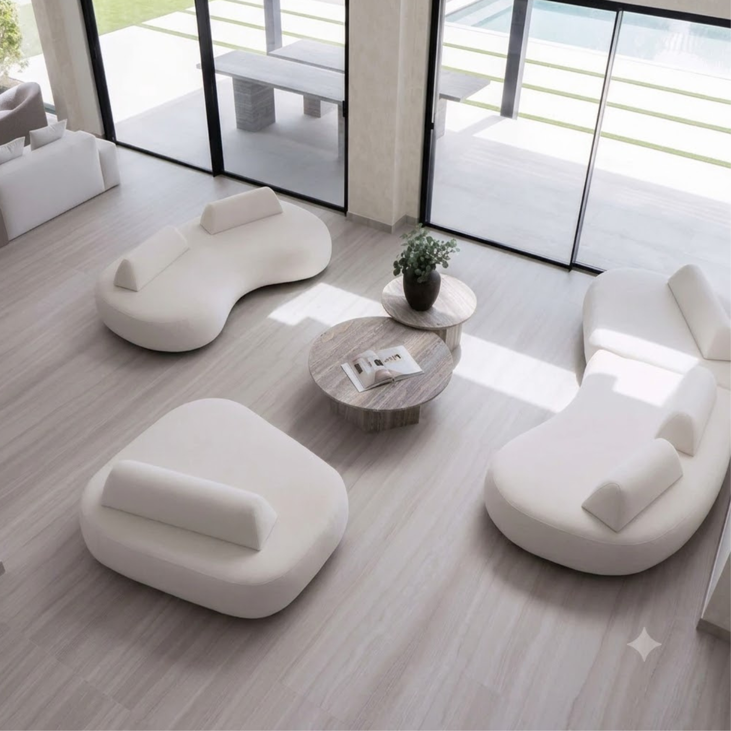 bahoo (7) Bahoo Aurelia Organic Contour Lounge Sofa - Image 1