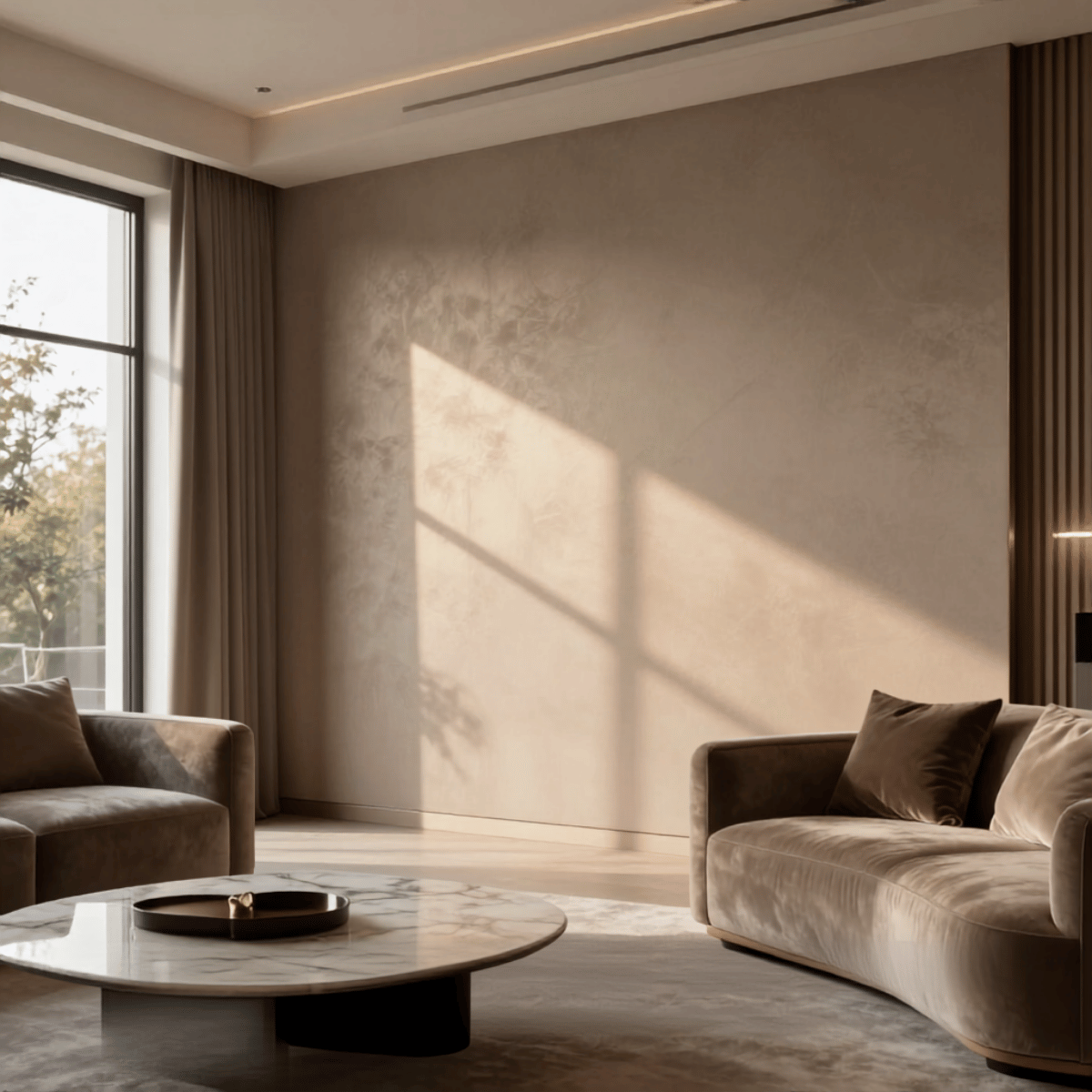 Premium Matte & Silk Wall Finishes