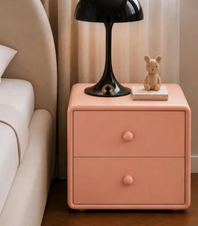 Bahoo Zorelle Modern 2-Drawer Nightstand