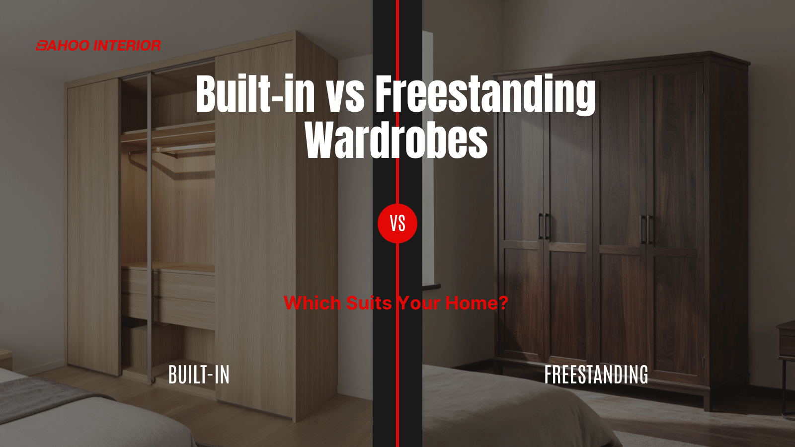 Built-in vs Freestanding Wardrobes